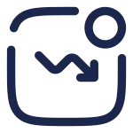 Graph Down New SVG Icon
